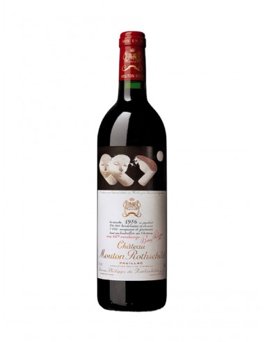 CHATEAU MOUTON ROTHSCHILD, 1986 vous aussi creer 