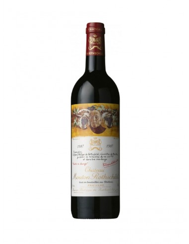 CHATEAU MOUTON ROTHSCHILD, 1987 les muscles